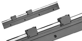 1Dx 侧边安装 RoundRail 直线导轨系统